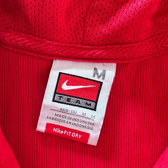 St. Lawrence Saints Hockey NCAA Zip-Up Nike Dri-Fit Red Medium - Picture 5 of 7